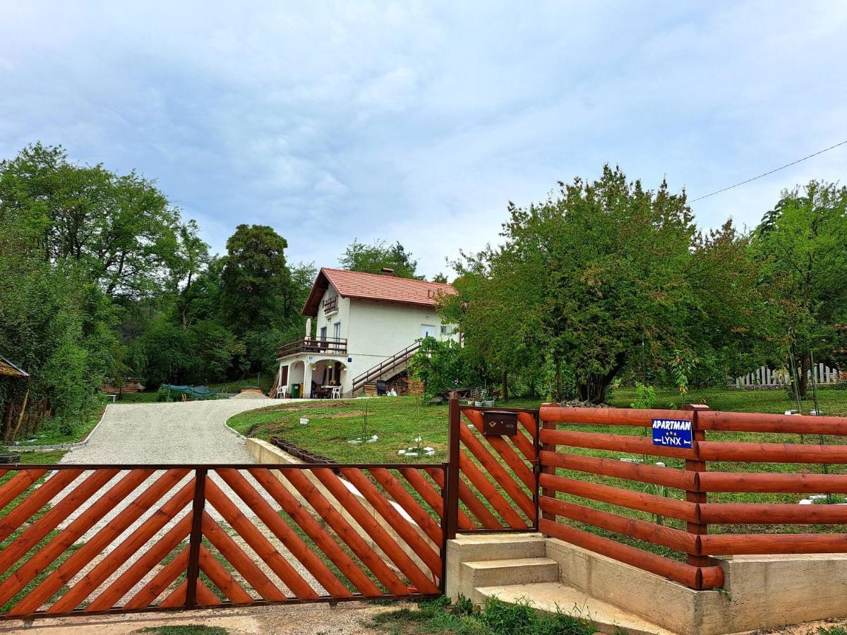 Apartman Lynx On Lake Sabljaci Ogulin Extérieur photo